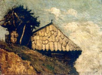 Ion Andreescu : Peasant hut